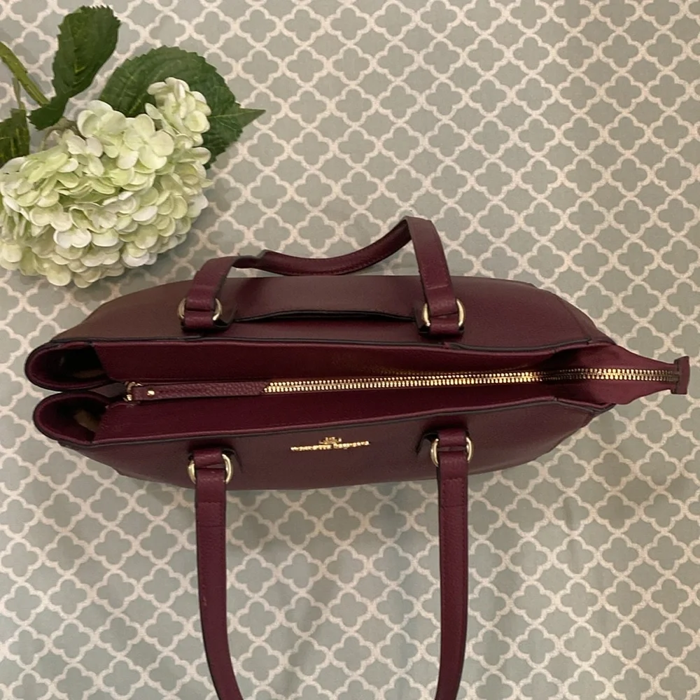 Nanette Lepore Deidra Plum Shoulder Bag